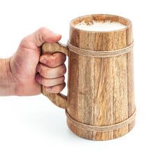 Load image into Gallery viewer, Wooden Tankard

