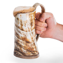 Load image into Gallery viewer, Horn Tankard Mug
