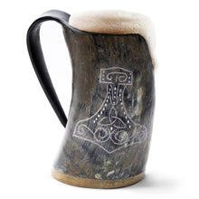 Load image into Gallery viewer, Horn Tankard Mug
