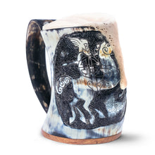 Load image into Gallery viewer, Horn Tankard Mug
