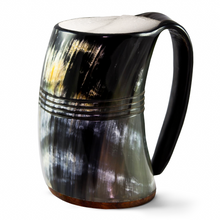 Load image into Gallery viewer, Horn Tankard Mug

