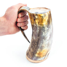 Load image into Gallery viewer, Horn Tankard Mug
