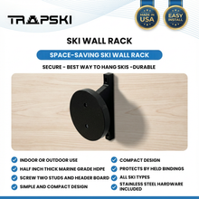 Load image into Gallery viewer, Wall Ski Racks | Binding Wall Hanging Rack | Made in USA
