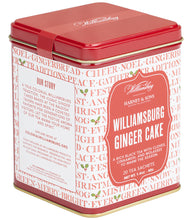 Load image into Gallery viewer, Williamsburg Ginger Cake, Tin of 20 Sachets
