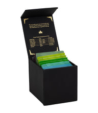 Load image into Gallery viewer, Harney Heritage – Organic Teabag Sampler Black Box
