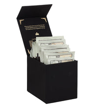 Load image into Gallery viewer, Harney Heritage – Herbal &amp; Decaf Wrapped Sachet Sampler Black Box

