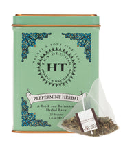 Load image into Gallery viewer, Peppermint Herbal, HT Tin of 20 Sachets
