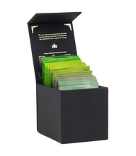 Load image into Gallery viewer, Harney Heritage – Green Teabag Sampler Black Box
