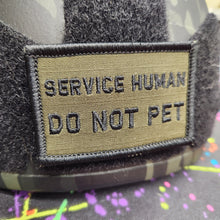 Load image into Gallery viewer, As Seen on Socials - Service Human Do Not Pet - 2x3 Patch - Multiple Variants
