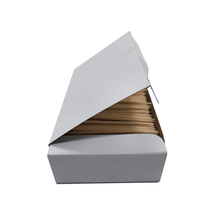 Load image into Gallery viewer, 1000 Qty Double Point Birchwood Toothpicks In Cardboard Reusable Box BiteMyWood Brand
