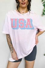 Load image into Gallery viewer, USA OVERSIZED GRAPHIC TEE
