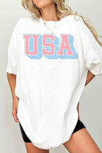 Load image into Gallery viewer, USA OVERSIZED GRAPHIC TEE
