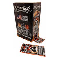 BiteMyWood 48 Pack of Cinnamon Toothpicks, Retail Point Of Sale 21 Qty Bags
