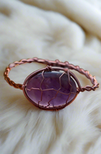 Load image into Gallery viewer, His/Her Chunky Copper Oval Bracelet

