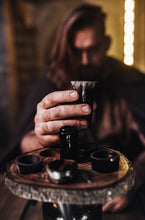 Load image into Gallery viewer, Drinking Horn Shot Glass Set
