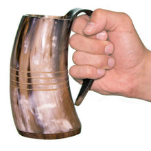 Load image into Gallery viewer, Horn Tankard Mug
