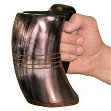Load image into Gallery viewer, Horn Tankard Mug
