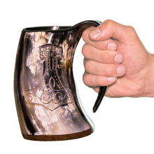 Load image into Gallery viewer, Horn Tankard Mug
