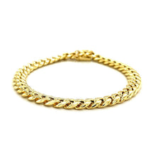 Load image into Gallery viewer, 10k Yellow Gold Semi Solid Miami Cuban Bracelet (7.20 mm)
