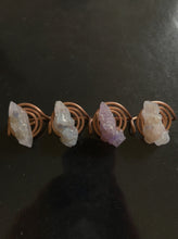 Load image into Gallery viewer, BULK SALE * Custom Wire Wrapped Spiral Ring 4 pack
