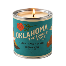 Load image into Gallery viewer, Oklahoma State Candle
