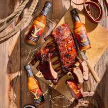 Load image into Gallery viewer, Yellowstone Hot Sauce Variety Pack 4 Bottles
