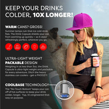Load image into Gallery viewer, Drink Capsule - Keeps Drinks Cold 10X Longer
