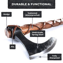 Load image into Gallery viewer, Bearded Battle Axe - Skeggox
