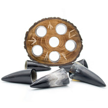 Load image into Gallery viewer, Drinking Horn Shot Glass Set
