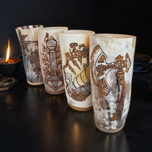Load image into Gallery viewer, Horn Cups Set (4)
