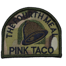 Load image into Gallery viewer, Pink Taco - The Fourth Meal - 3 inch Arch Patch
