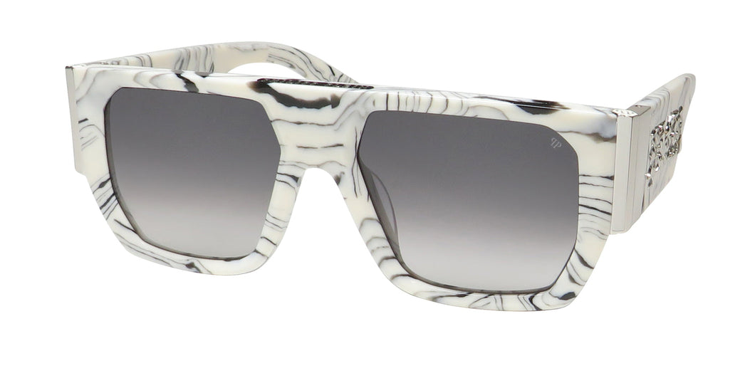 Philipp Plein Spp094 Plein Master Oversize Sunglasses