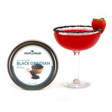 Load image into Gallery viewer, Black Obsidian Salt Cocktail Rimmer
