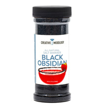 Load image into Gallery viewer, Black Obsidian Salt Cocktail Rimmer - 4317
