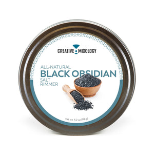 Black Obsidian Salt Cocktail Rimmer