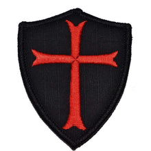 Load image into Gallery viewer, Knights Templar - 2.5x3 Shield Patch
