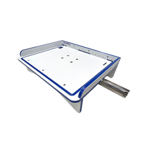 Load image into Gallery viewer, Premium Rod Mount 18" or 33" Raised Fillet Table – 3-in-1 Bait &amp; Fish Station | Fits Rod Holders, Buckets &amp; Flat Surfaces | Marine-Grade HDPE | Ruler, Juice Groove, Knife &amp; Tool Slots
