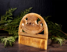 Load image into Gallery viewer, Bone Beard Comb - Drakkar
