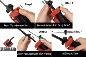 Cordless Electric Knife - Carving and BBQ Knife