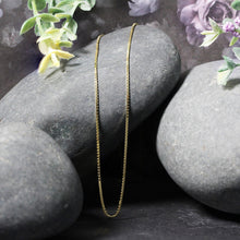 Load image into Gallery viewer, 14k Yellow Gold Classic Box Chain 1.0mm
