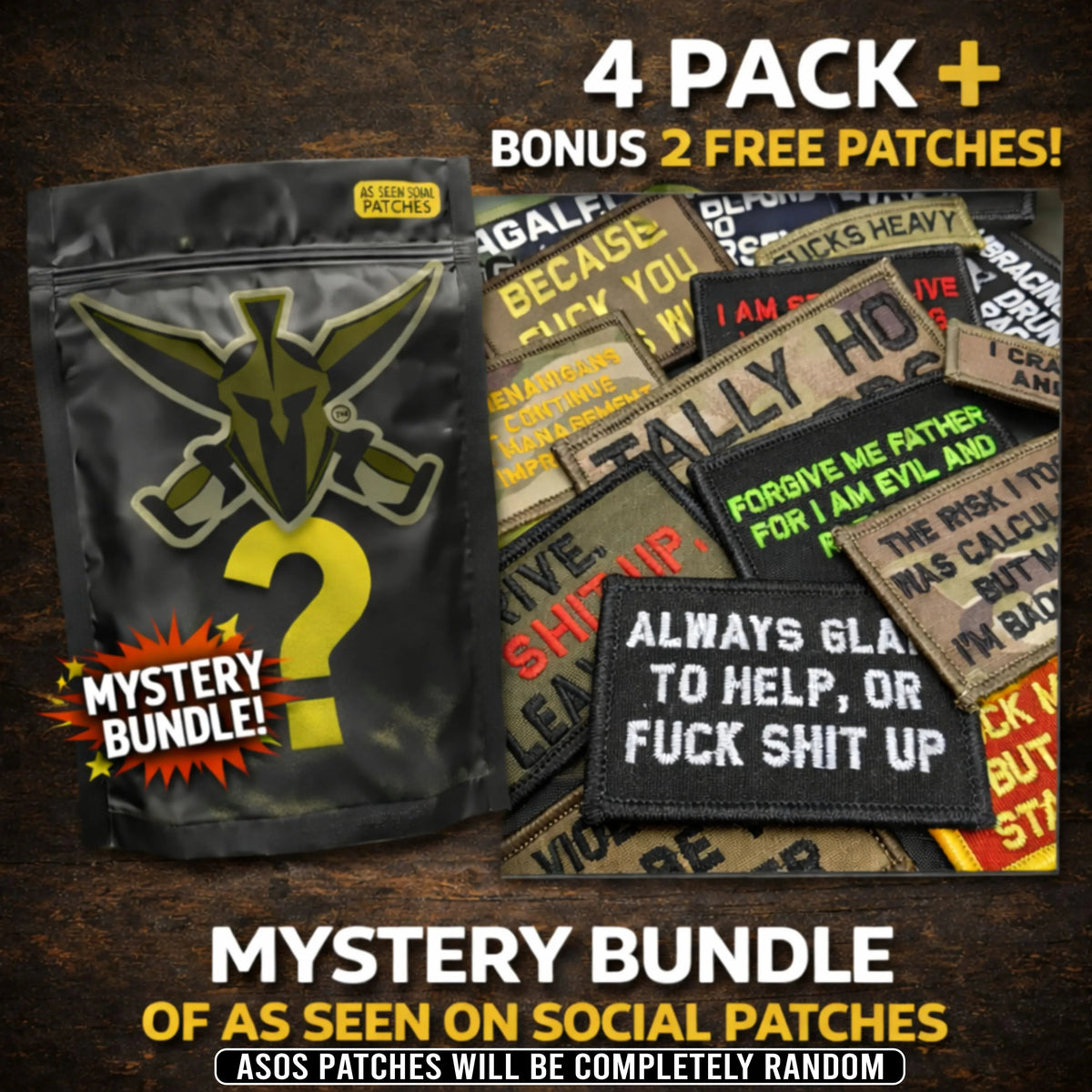 ASOS - Mystery Patch Lots - The Half Dozen – BiteMyWood
