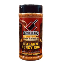 Load image into Gallery viewer, 5 Alarm Honey Rub-BBQ Seasoning
