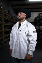 Load image into Gallery viewer, FR Pearl Snap Work Shirt - Phantom White
