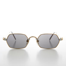 Load image into Gallery viewer, Gold Silver Hexagon Vintage Optical Quality Sunglass - Tempe
