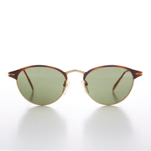 Load image into Gallery viewer, Delicate Browline Oval Lens Vintage Sunglass - Kaia

