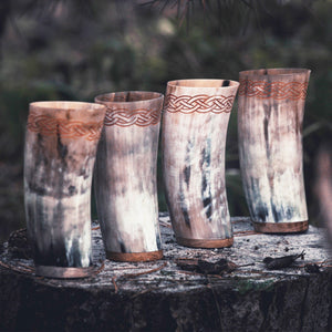 Horn Cups Set (4)