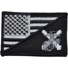 Load image into Gallery viewer, USMC Artillery USA Flag - 2.25x3.5 Patch

