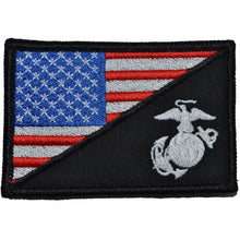 Load image into Gallery viewer, USMC EGA USA Flag - 2.25x3.5 Patch
