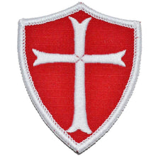 Load image into Gallery viewer, Knights Templar - 2.5x3 Shield Patch
