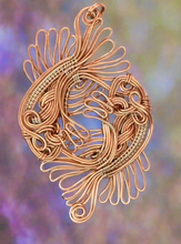 Load image into Gallery viewer, Customize Your Pure Copper Wire Wrapped Zodiac / Horoscope Sign Necklace
